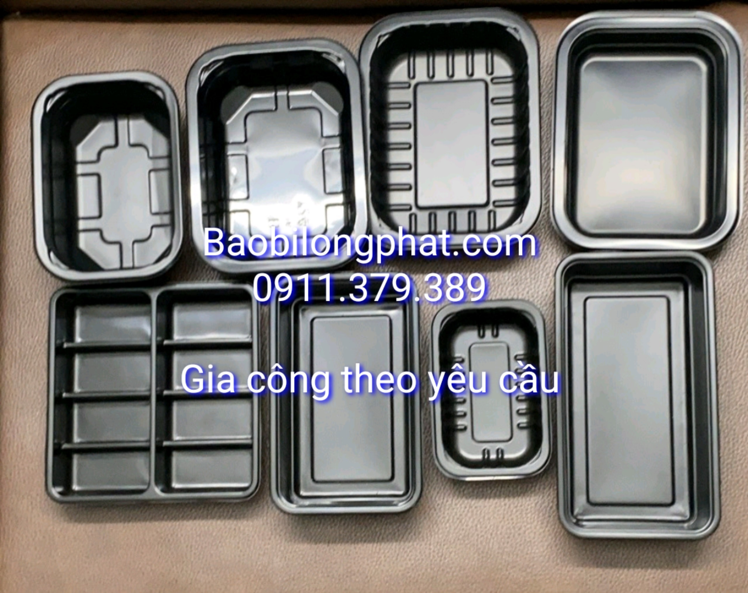 GIA CÔNG KHAY NHỰA PP THEO YÊU CẦU